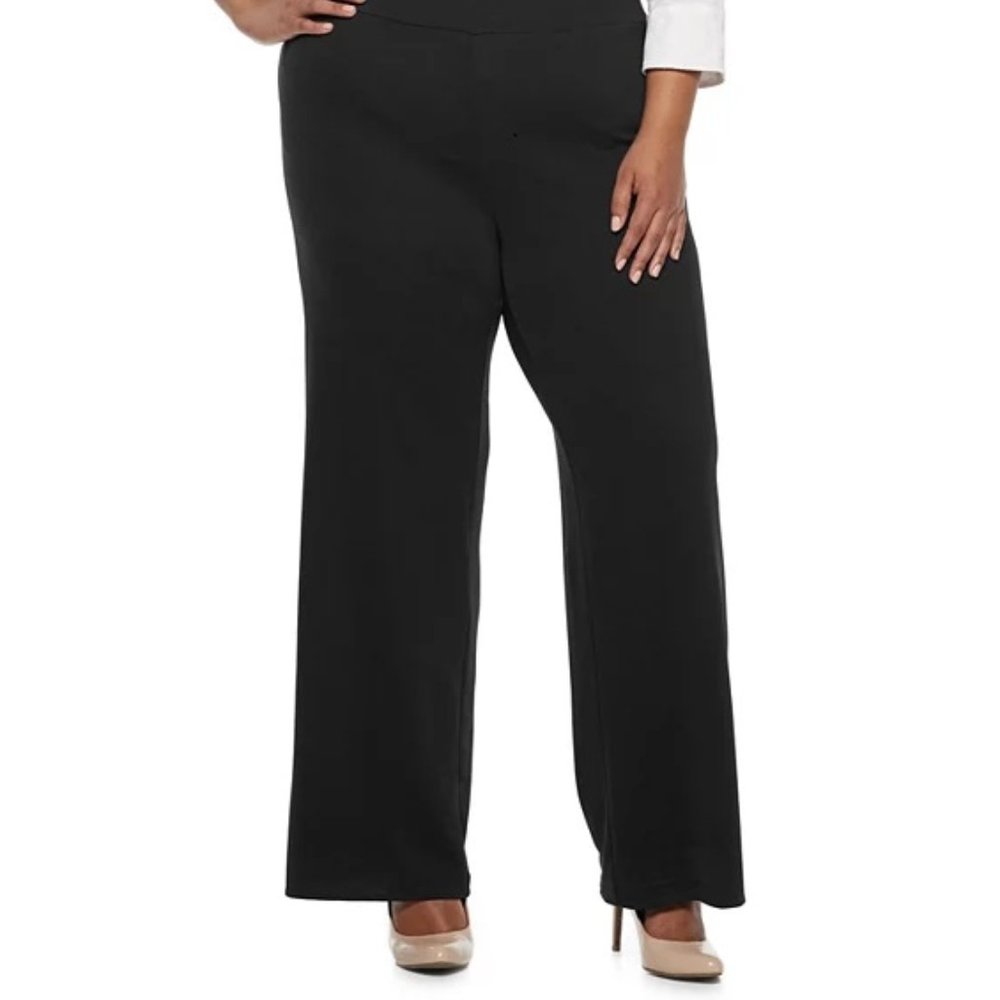 Dana Buchman Contessa Wool Black Pants 14
